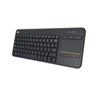 Tipkovnica Bežična Logitech K400+ Wireless Touch Crna P/N: 920-008385