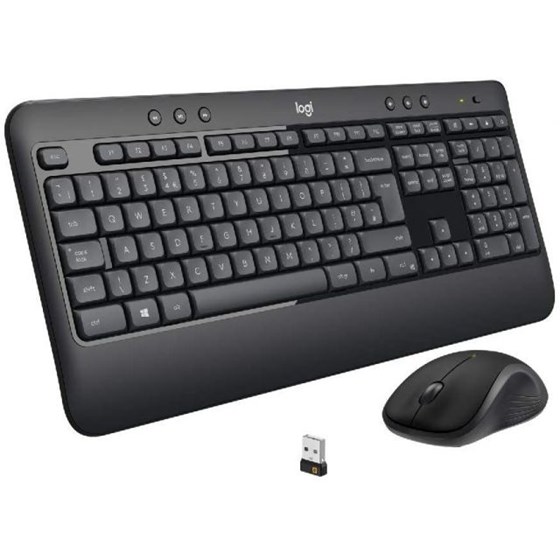 Tipkovnica i miš Bežična Logitech MK540 Wireless Desktop USB crna P/N: 920-008692