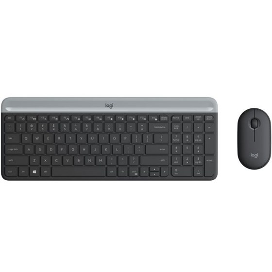 Tipkovnica Logitech Combo MK470 Wireless Crna P/N: 920-009264