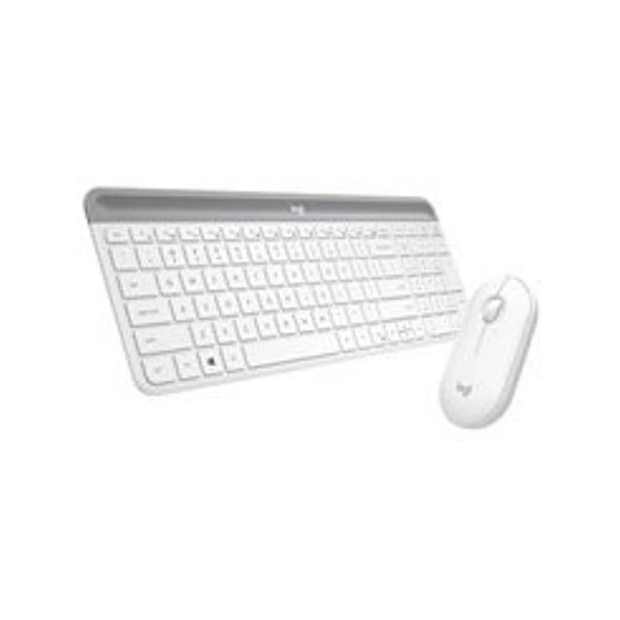 Tipkovnica i miš Bežična Logitech Combo MK470 Wireless Bijela P/N: 920-009205