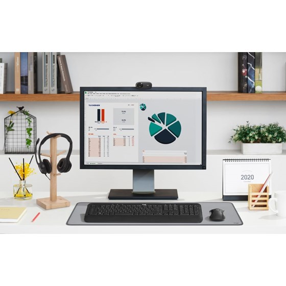 Tipkovnica i miš Bežična LOGITECH MK545 Advanced Wireless Keyboard and Mouse crna P/N: 920-008923