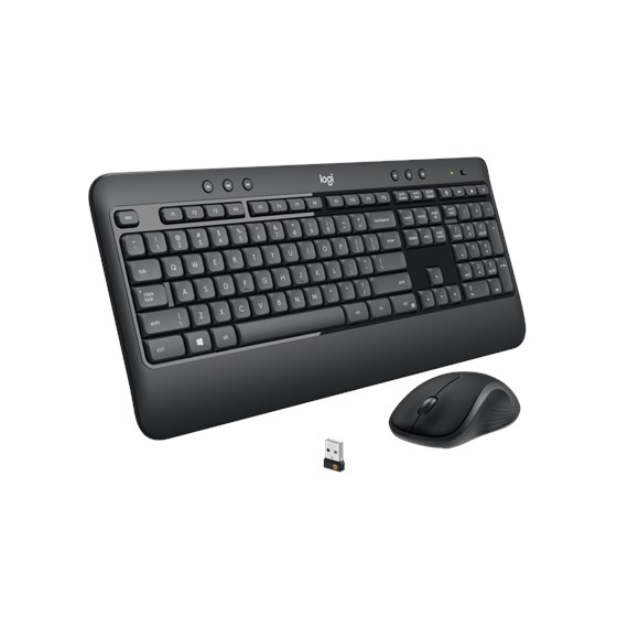 Tipkovnica i miš Bežična LOGITECH MK545 Advanced Wireless Keyboard and Mouse crna P/N: 920-008923