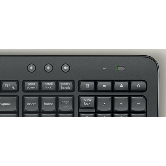 Tipkovnica i miš Bežična LOGITECH MK545 Advanced Wireless Keyboard and Mouse crna P/N: 920-008923