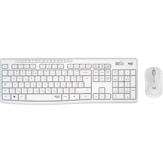 Tipkovnica i miš Bežična Logitech MK295 bijela P/N: 920-009824