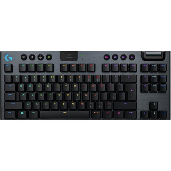 Tipkovnica Bežična Logitech G915 TKL linear crna P/N: 920-009520
