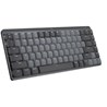 Tipkovnica LOGITECH MX Mechanical Mini, bežična, mehanička, US, siva