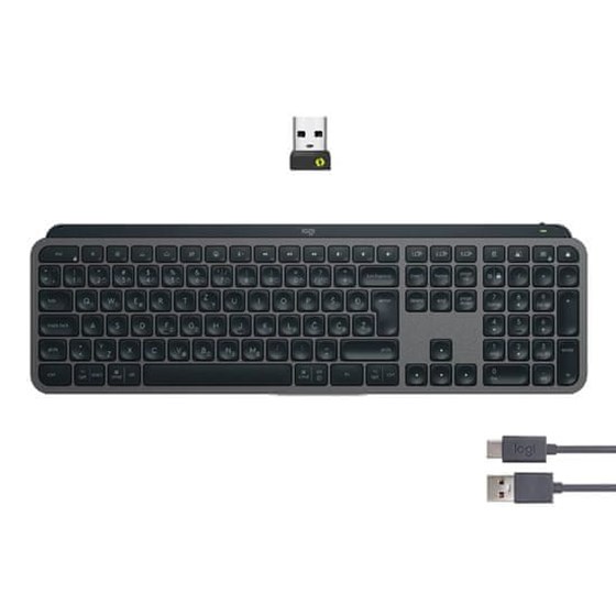 Tipkovnica Bežična Logitech MX Keys S graphite P/N: 920-011591