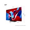 TV LG OLED77C41LA 77" 4K UHD, OLED, Smart TV, OLED77C41LA