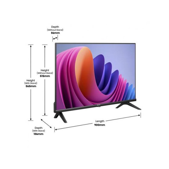 TV HISENSE 40A4N,  40"  FHD, LED, Smart TV, 40A4N