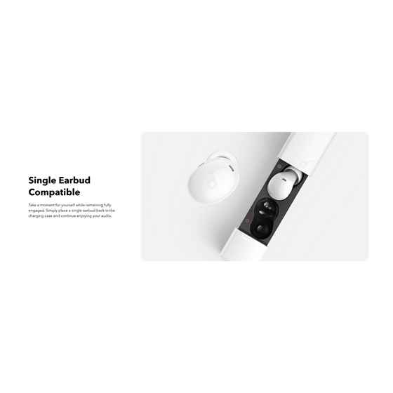 Anker Soundcore A30i bežične slušalice, bijele