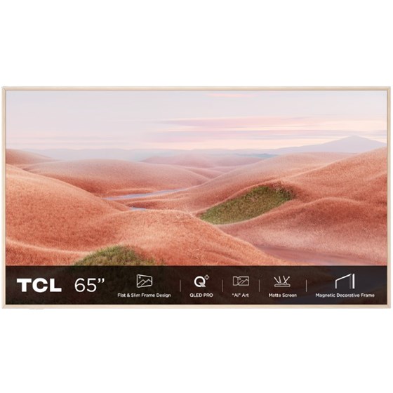TV TCL 65A300W, 65" 4K UHD, QLED, Smart TV, 65A300W