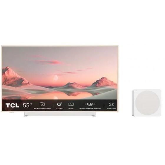 TV TCL 55A300 PRO, 55" 4K UHD, QLED, Smart TV,  55A300 PRO