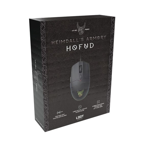 Miš L33T Gaming HOFUD Miš. 6 Tipki. 3.200 DPI HEIMDALL