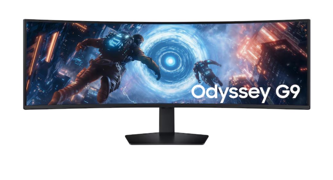 Monitor Samsung LS49FG910EUXEN, 49" Dual QHD, VA Zakrivljen 1000R, 144Hz 1 ms, 2xHDMI, DP, Crni