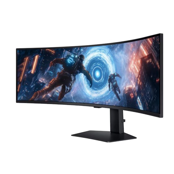 Monitor Samsung LS49FG910EUXEN, 49" Dual QHD, VA Zakrivljen 1000R, 144Hz 1 ms, 2xHDMI, DP, Crni