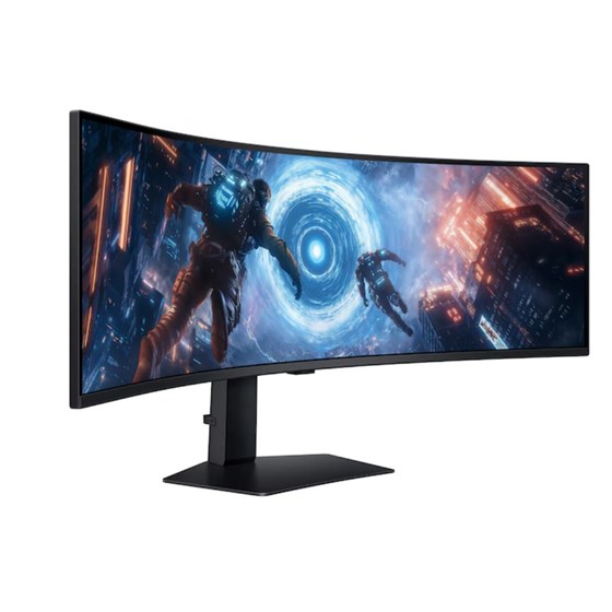 Monitor Samsung LS49FG910EUXEN, 49" Dual QHD, VA Zakrivljen 1000R, 144Hz 1 ms, 2xHDMI, DP, Crni