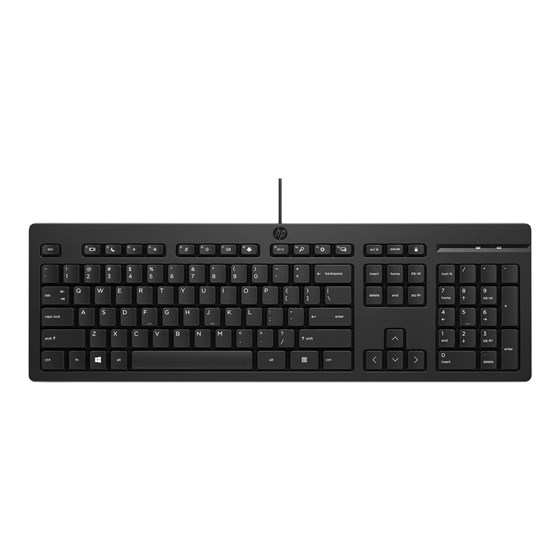 Tipkovnica Žična HP 125 G2, AY2Y7AA