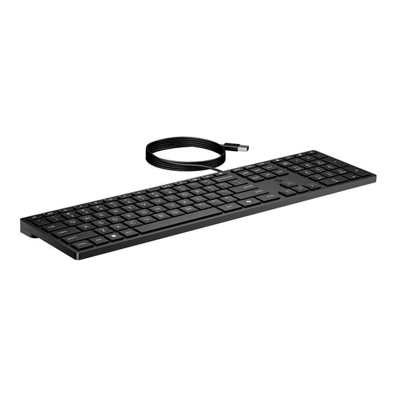 Tipkovnica Žična HP 320K, 9SR37UT