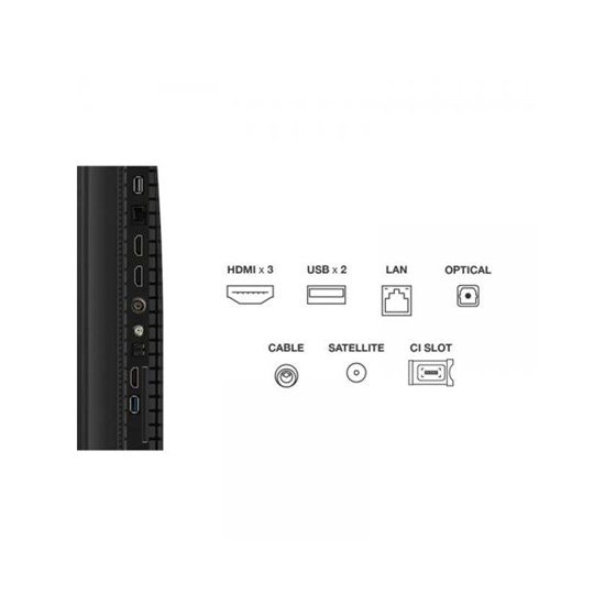 TV TCL 55P7K 55" 4K UHD, QLED,  Smart TV, 55P7K