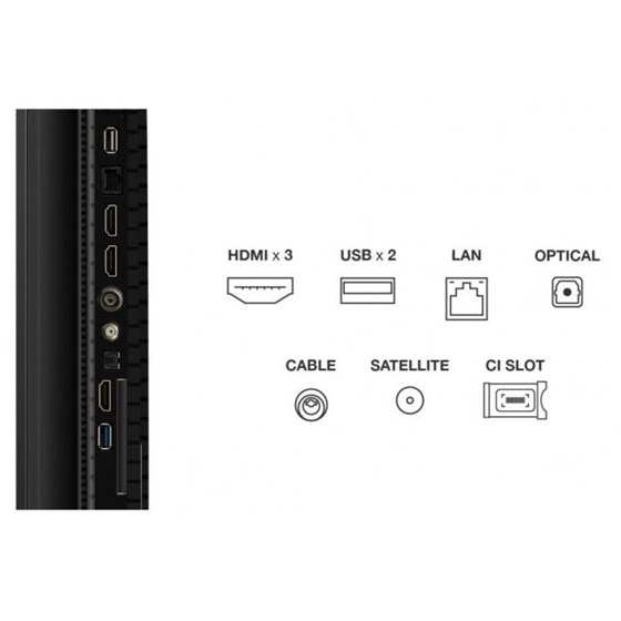 TV TCL 65P7K 65" 4K UHD, QLED,  Smart TV, 65P7K
