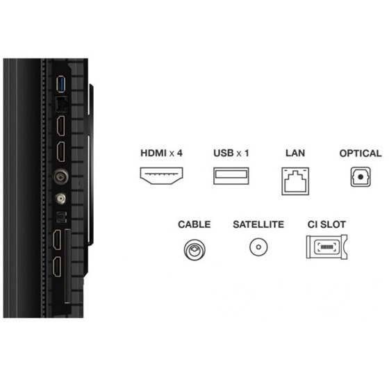 TV TCL 75P8K 75" 4K UHD, QLED,  Smart TV, 75P8K