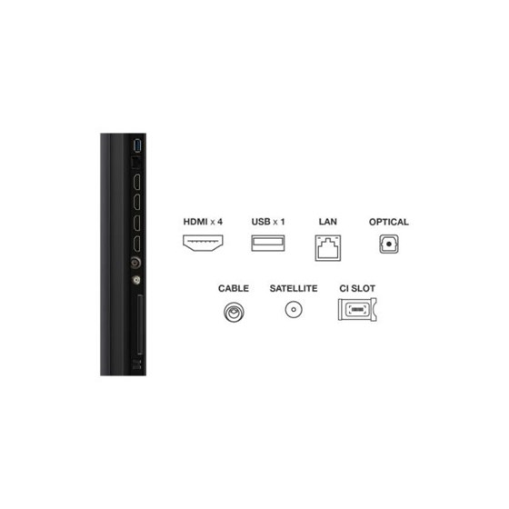 TV TCL 55C6K 55" 4K UHD, mini LED,  Smart TV, 55C6K