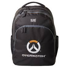 BLIZZARD OVERWATCH FIGURE BACKPACK C.B.D. BLACK