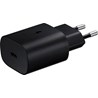 Punjač Samsung TA800 25W Fast Charge USB-C crni bez kabela EP-TA800NBEGEU