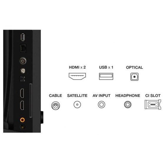 TV TCL 32S4K, 32" HD, QLED, Smart TV, 32S4K