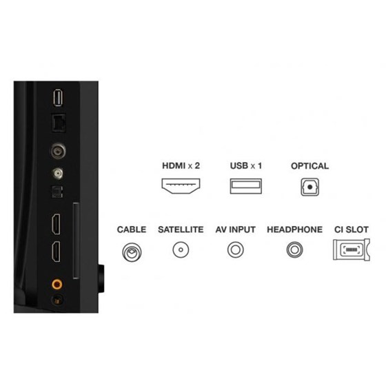TV TCL 32S5K, 32" FHD, QLED, Smart TV, 32S5K