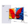 TV TCL 32S5K, 32" FHD, QLED, Smart TV, 32S5K