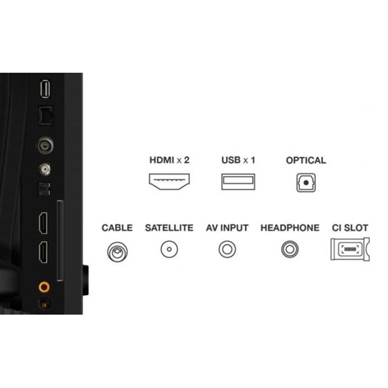 TV TCL 40S5K, 40" FHD, QLED, Smart TV, 40S5K