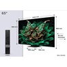 TV TCL 65C7K, 65" 4K UHD, minLED, Smart TV, 65C7K