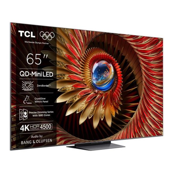 TV TCL 65C8K, 65" 4K UHD, minLED, Smart TV, 65C8K
