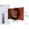 TV TCL 65C8K, 65" 4K UHD, minLED, Smart TV, 65C8K