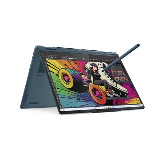 Lenovo Yoga 7 2u1, 83JR0027SC, 14" WUXGA OLED TouchScreen, AMD Ryzen AI 7 350, 24GB, 1TB SSD, FreeDOS, Integrated AMD Radeo 860M Graphics