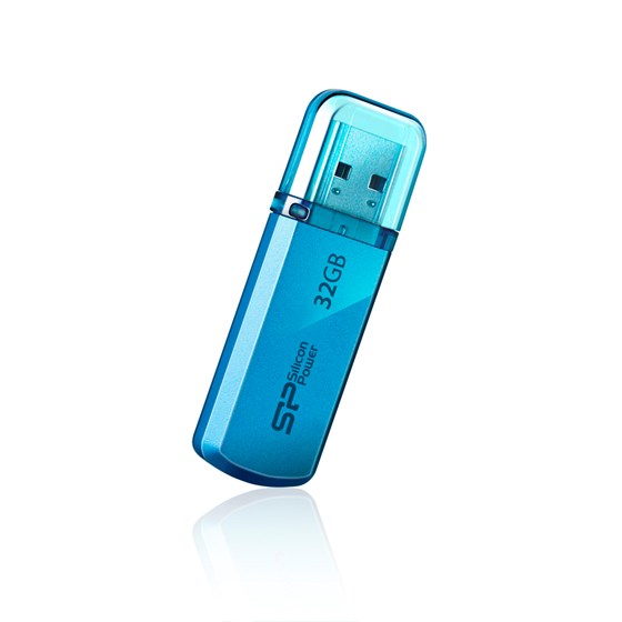 Memorija USB 2.0 Stick, 32GB, Silicon Power Helios 101, light blue