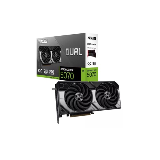 Grafička kartica ASUS, nVidia GeForce RTX 5070 Dual OC, 12GB GDDR7, 1x HDMI, 3x DisplayPort