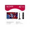TV LG OLED42C41LA , 42" 4K UHD, OLED, Smart TV, OLED42C41LA