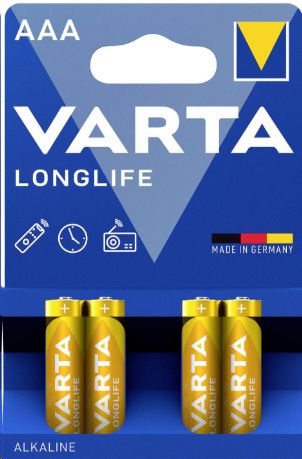 VARTA LONGLIFE AAA BLI4 LR03