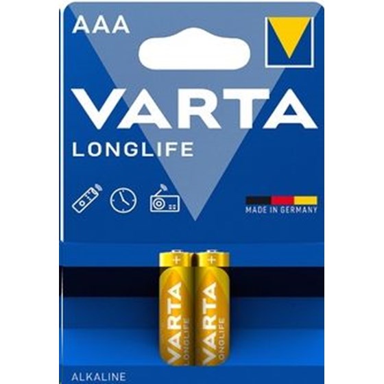 VARTA LONGLIFE AAA BLI2 LR03