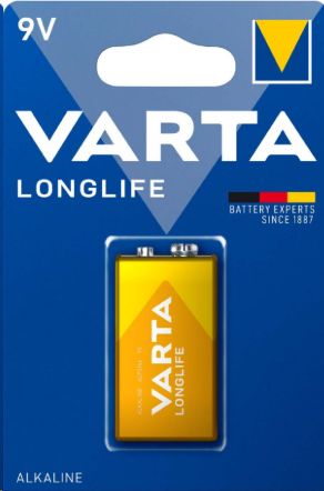 VARTA LONGLIFE 9V BLI1 6LR 61