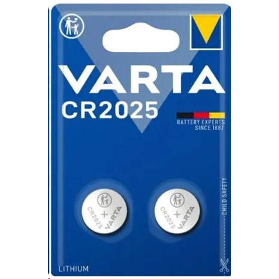 VARTA LITHIUM CR 2025, BLI 2