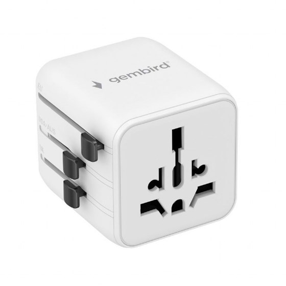 Univerzalni punjač travel adapter sa priključcima US/UK/EU/AU 