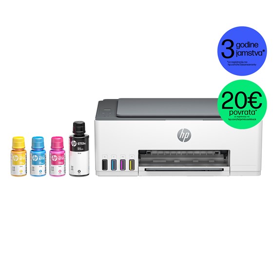 Multifunkcijski uređaj, HP Smart Tank 580 ITS Wireless, 4800x1200dpi, brzina: 11str/min, USB 2.0 Wi-Fi, 1F3Y2A