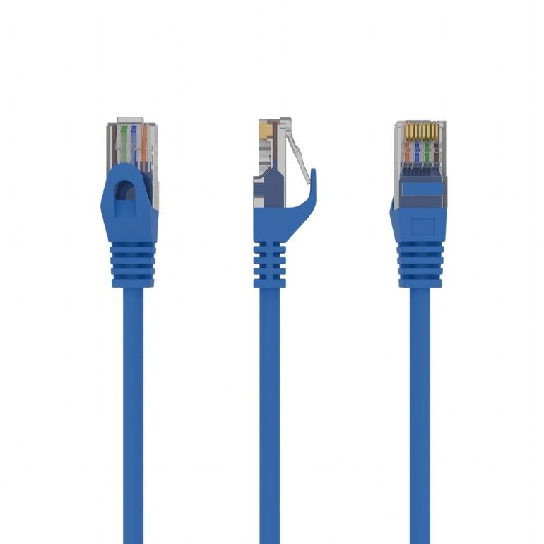 Kabel UTP CAT 6 1m Plavi Gembird P/N: PP6U-1M/B