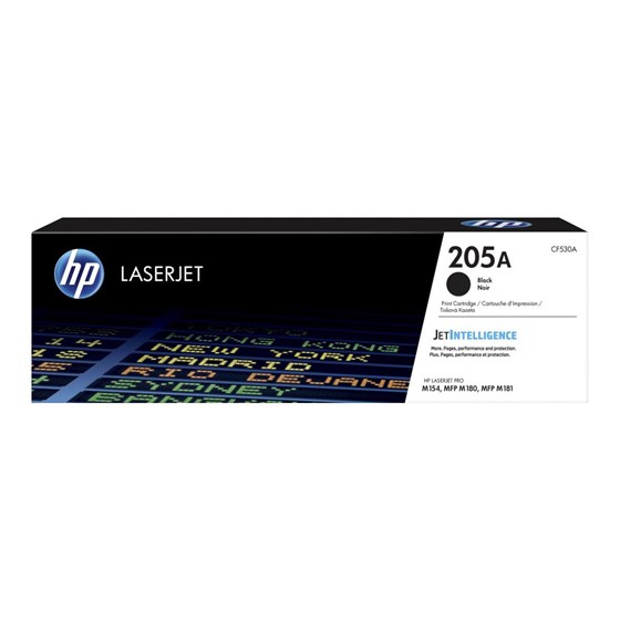 Toner HP Color LaserJet 205A Black P/N: CF530A 