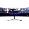 Monitor AOC AGON PD49 Porsche Design, 49" DQHD zakrivljeni , QD-OLED, 240Hz, 2xHDMI,1xDP, USB hub
