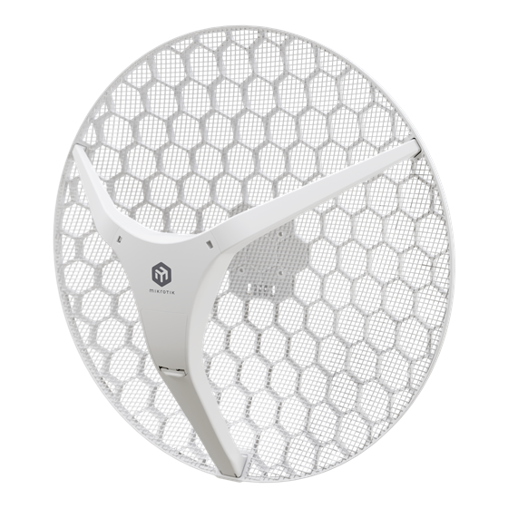 MikroTik LHG-5axD-XL, CPE 5GHz, 27dBi antena, Wi-Fi 6, Outdoor, RouterOS v7