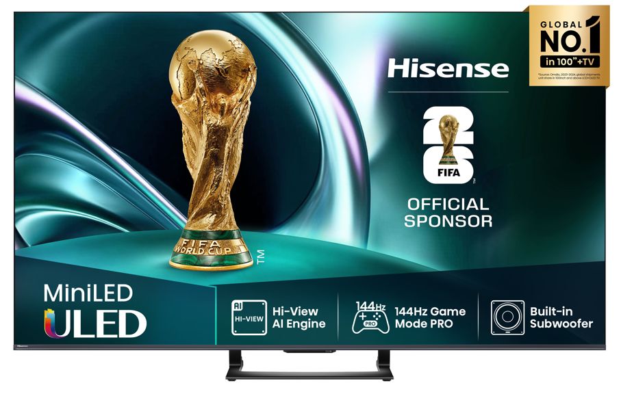 TV Hisense 55U7Q 55" 4K UHD, Mini LED, Smart TV, 55U7Q